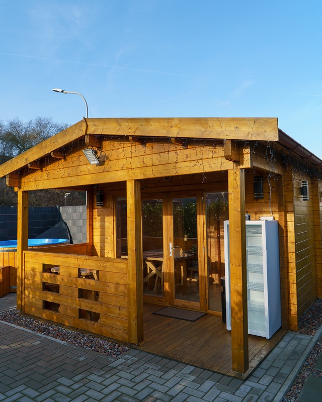 Kleine Sauna